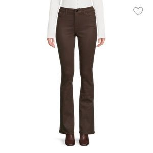 Joe’s Jeans Coated High Rise Bootcut Jeans - Choco